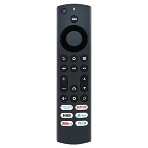 remote control-replacement for all toshiba fire tvs and insignia fire-smart tvs,with 6 shortcut keys