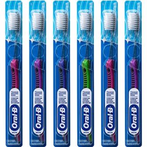 oral-b indicator sensi-soft toothbrush for sensitive teeth, 35 extra soft, pack of 6