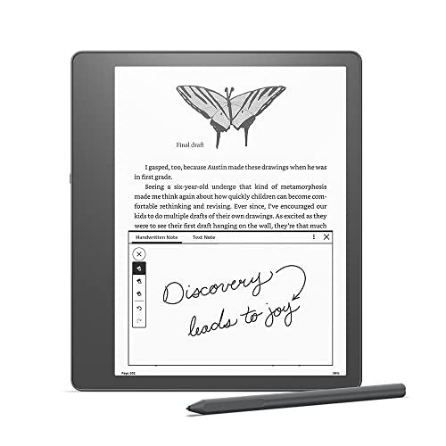 Kindle Scribe Bundle. Includes Kindle Scribe (64 GB),Premium Pen, and NuPro Bookcover in Black