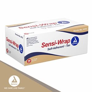 Dynarex Sensi Wrap, Self-Adherent 2" x 5 yds Tan 36/Cs