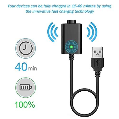 Smart USB Thread Charger Cable, Smart Rechargeable Adapter Device with LED Indicators Over-Charge Protection Electronic (Single)