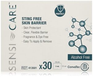 sensi-care sting free barrier wipe, 30pk