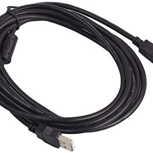 Printer Cable to Computer 10 FT Compatible with HP Laserjet Pro M15w,M29w, M118dw,M148dw,M182nw,M203dw,M227fdw,M255dw,M283fdw,M404n,M428fdw,M454dw,M479fdw,M452dw,Neverstop Laser 1001nw1202w