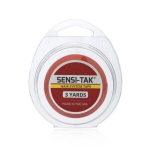 Walker Tape Co. Sensi-Tak Tape. Double-Sided. 1/2" x 12 Yards. Authentic Walker Tape red