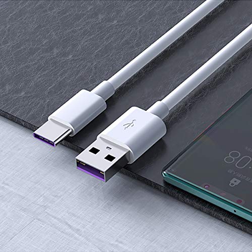 USB Fast Power Charger Charging Cable Cord Compatible with for JBL Flip 5, JBL Charge 4, JBL Charge 5, JBL Pulse 4, JBLCHARGE4BLKAM Wireless Bluetooth Earphones Speakers -5FT White