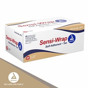 Dynarex Sensi Wrap, Self-Adherent 3" x 5 yds Tan 24/Cs