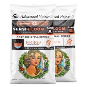 advanced nutrients sensi bloom a & b pro soluble 5 lbs each