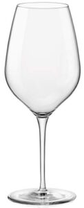 bormioli rocco – 365742grp021990 bormioli rocco inalto tre sensi wine glass, large, set of 6, 18.5 oz, clear