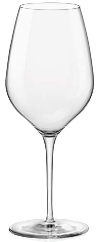 Bormioli Rocco - 365742GRP021990 Bormioli Rocco InAlto Tre Sensi Wine Glass, Large, Set of 6, 18.5 oz, Clear