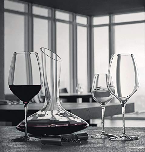 Bormioli Rocco - 365742GRP021990 Bormioli Rocco InAlto Tre Sensi Wine Glass, Large, Set of 6, 18.5 oz, Clear