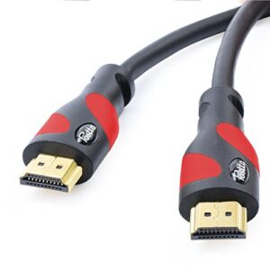 Postta HDMI Cable(50 Feet Red) HDMI 2.0V Support 4K 2160P,1080P,3D,Audio Return and Ethernet - 1 Pack