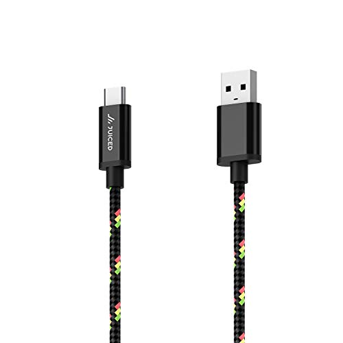 Juiced Systems USB-C to USB-A 10 Gbps USB 3.2 Gen 2 Data Power Cable - Fast Charging with Quick Data Transfers