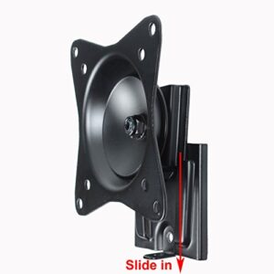 VideoSecu Tilt Rotation TV Monitor Wall Mount Bracket for Most 19" 20" 22" 23" 24" 26" 27" 30" 32",Some up to 39" LED, LCD Flat Screen TV and Monitors with VESA 100x100 75x75mm ML32B B74