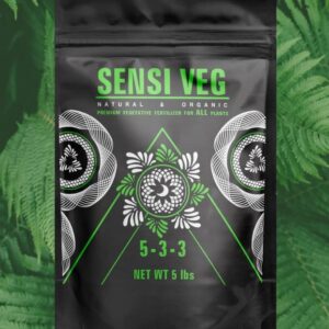 Sensi Veg Premium & Grow Fertilizer, Craft Organic Dry Fertilizer/Soil Amend/Enhance Growth/Achieve Optimal Plant Vigor,Vegetative Growth/Root Structure/NPK Garden Nutrient/All Plants