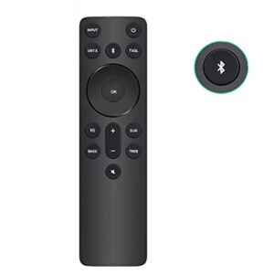 New Bluetooth Replacement Remote fit for Vizio 2.1 5.1 Home Theater Sound Bar, Vizio M, V, P-Series Home Audio Sound System, Vizio Channel Soundbar System with Subwoofer