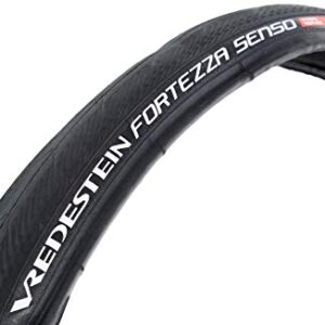 Vredestein Fortezza Senso Xtreme Unisex Adult Bicycle Tyre, Black