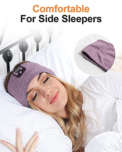 Sleep Headphones Sports Headphones Headband,Fulext Sleeping Bluetooth Headphones Sleep Mask with Ultra-Thin HD Stereo Speakers Perfect for Side Sleepers Insomnia,Workout,Jogging,Yoga,Travel,Gift Idea