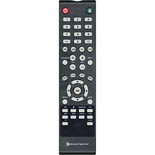 Element JX-8036A LCD TV Remote Control (845-045-06B04, Version 2, V.2) (Certified Refurbished)