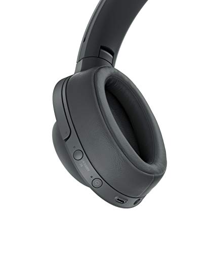 Sony WHH900N Hear On 2 Wireless Overear Noise Cancelling High Resolution Headphones, 2.4 Ounce