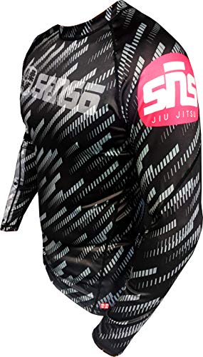 Senso Jiu Jitsu Kurai Rash Guard… (XX-Large) Black