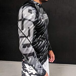 Senso Jiu Jitsu Kurai Rash Guard… (XX-Large) Black