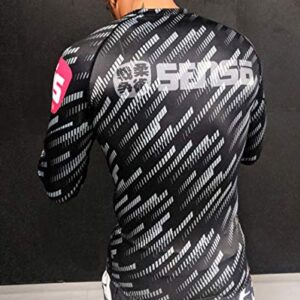 Senso Jiu Jitsu Kurai Rash Guard… (XX-Large) Black