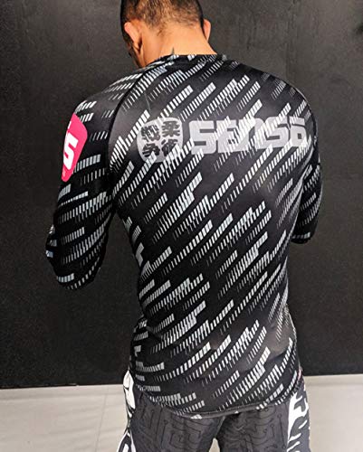 Senso Jiu Jitsu Kurai Rash Guard… (XX-Large) Black