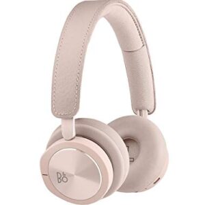 Bang & Olufsen Beoplay H8i Wireless Bluetooth On-Ear Headphones with Active Noise Cancellation, Transparency Mode and Microphone - Pink (Renewed)