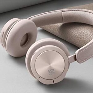 Bang & Olufsen Beoplay H8i Wireless Bluetooth On-Ear Headphones with Active Noise Cancellation, Transparency Mode and Microphone - Pink (Renewed)