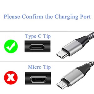 2 Pack 10Ft USB-Type C Charging Cable for Samsung Galaxy Tab S8 S7 S6/Lite, S4 S3 S5e; Tab A 10.1(2019), 8.0(2017), 8.4, 10.5; Tab A7 10.4, 8.7 Tablet, Galaxy Phone S10 S9 S8 Plus Charger Cord