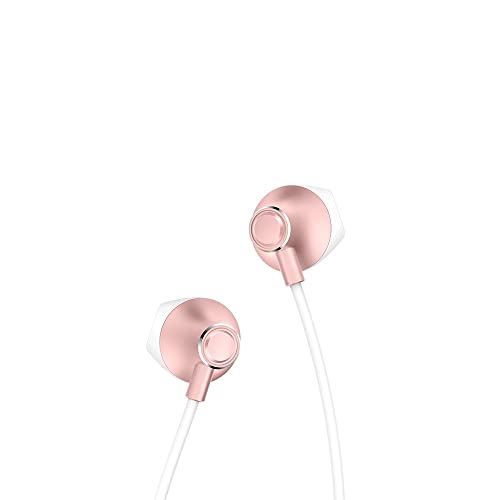 jiangbingren H2 in Ear Bluetooth Headphones 4.1 Sport Earbuds Bluetooth Wireless with Built-in Microphone for All Bluetooth Devices (Rose Gold)