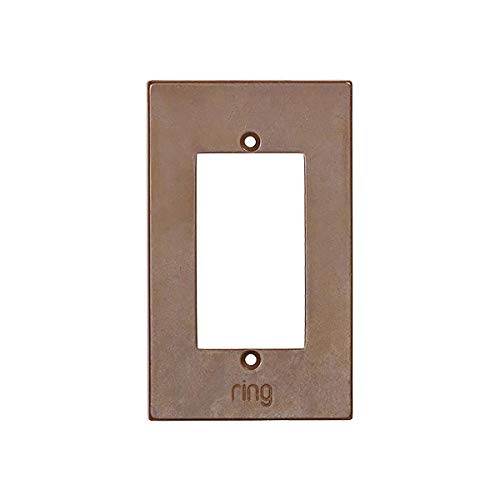 Ring Video Doorbell Elite Faceplate - Silicon Bronze Medium