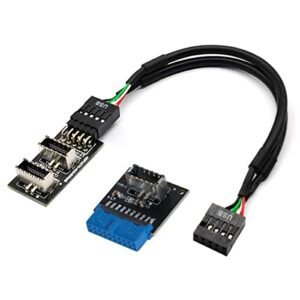 chenyang cy usb header adapter usb 3.1 front panel socket type-e to usb 3.0 20pin header male extension adapter for motherboard