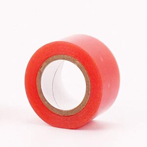 1″x 3 yards red sensi-tak double sided adhesives tape for tape hair extension/toupee/lace wig/tape extension hair system tape