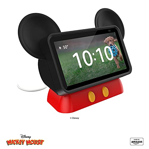 Introducing Echo Show 5 (2nd Gen) with Mickey Mouse-inspired Stand | Charcoal