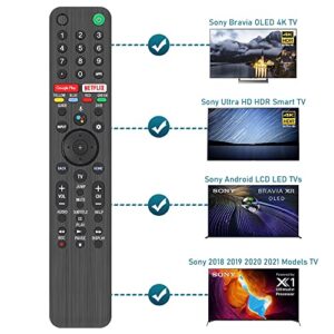 RMF-TX500U CtrlTV Universal Voice Remote Controller and Sony Smart TV Bluetooth Remote,for Sony Android 4K Ultra HD LED Internet KD XBR Series UHD LED 43 48 49 55 65 75 85 77 85 98 inches TV