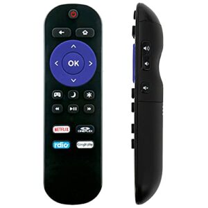 replacement remote control applicable for sharp roku ready tv lc-43lb371u lc-50lb371u lc-43lb371c lc-50lb371c lc-55lb481u lc-32lb591u lc-43lb481u lc-32lb481u lc-50lb481u