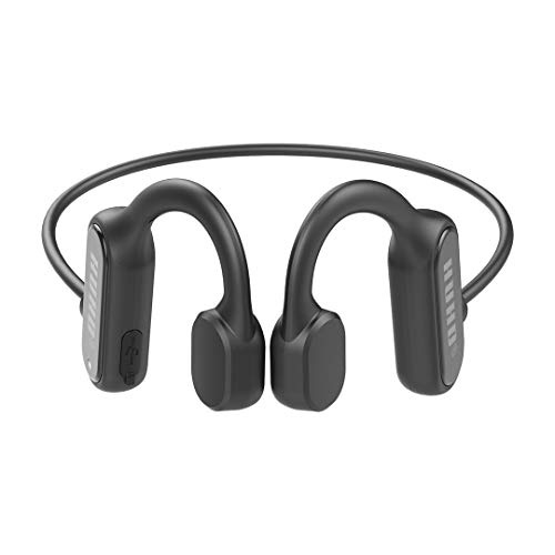 HUHD Bluetooth 5.0 Air Conduction Wireless Open Ear Headphones IPX6 Waterproof Wireless Headphones for Sport,Running,Walking