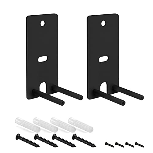 Bedycoon Pair Steel Black Wall Mount Brackets Replacement Compatible with Bose OmniJewel Lifestyle 650 Home Entertainment System and Bose Surround Speakers 700