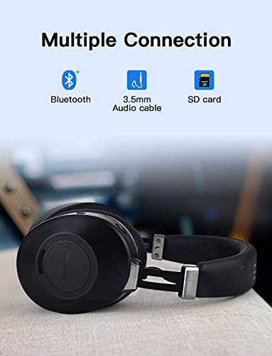 Bluedio H2 Bluetooth Headphones On Ear & Bluedio HS Wearable Speaker