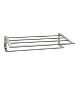 valsan ps154cr sensis 20 1/2″ wall mount towel rack in chrome