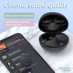 Xmenha True Wireless Noise Cancelling Earbuds Small Smallest Tiny Mini Invisible Earbuds Hidden for Small Ears Invisible Headphones in Ear Hidden Headphones Work