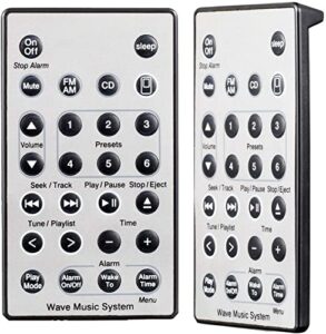 universal replacement remote control for bose, for bose wave sound touch music radio system i ii iii iv (without battery)