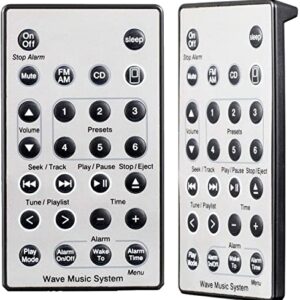 Universal Replacement Remote Control for Bose, for Bose Wave Sound Touch Music Radio System I II III IV (Without Battery)