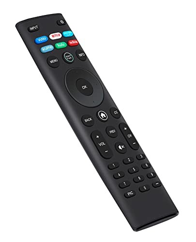 XRT140 Replaced Remote fit for Vizio Smart TV M50Q7-H1 M55Q7-H1 M65Q7-H1 M55Q8-H1 M65Q8-H1 V555-H1 V655-H9 V705-H13 V405-H9 V405-H19 V505-H9 V505-H19 V605-H3 V655-H4 V655-H9 V655-H19