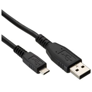 synergy digital camera usb cable, compatible with sony zv-1 digital camera, 3 ft. microusb to usb (2.0) data usb cable