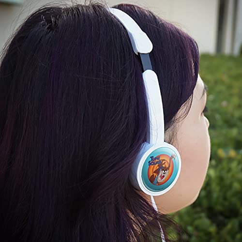 GRAPHICS & MORE Space Jam: A New Legacy Taz Novelty Travel Portable On-Ear Foldable Headphones