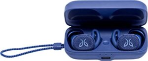 jaybird vista 2 true wireless sport bluetooth headphones with charging case – premium sound, anc, sport fit, waterproof earbuds with military-grade durability – midnight blue
