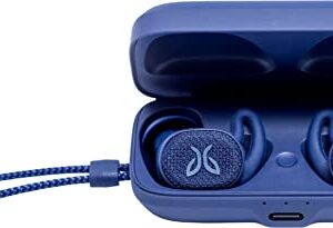 Jaybird Vista 2 True Wireless Sport Bluetooth Headphones with Charging Case - Premium Sound, ANC, Sport Fit, Waterproof Earbuds with Military-Grade Durability - Midnight Blue