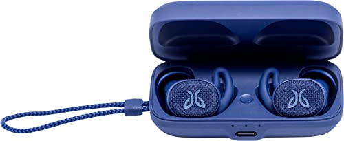 Jaybird Vista 2 True Wireless Sport Bluetooth Headphones with Charging Case - Premium Sound, ANC, Sport Fit, Waterproof Earbuds with Military-Grade Durability - Midnight Blue